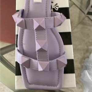 Camel Threads-The Mandy Sandals. Light Purple, Size 9